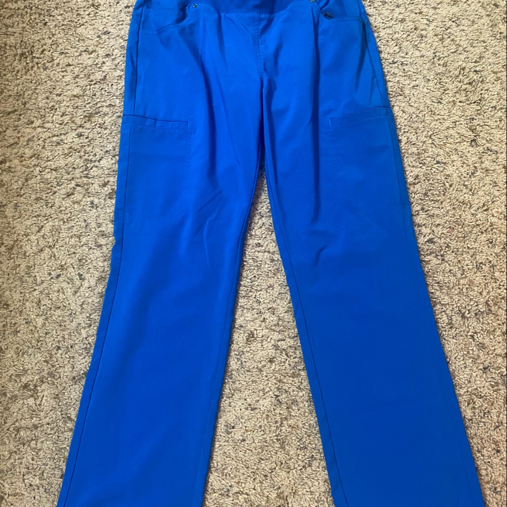 Size Small Cherokee scrub pants Royal Blue